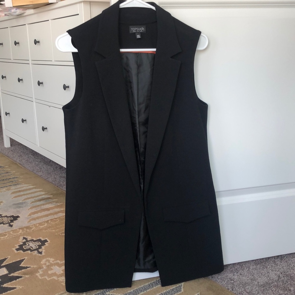 Top shop tank jacket